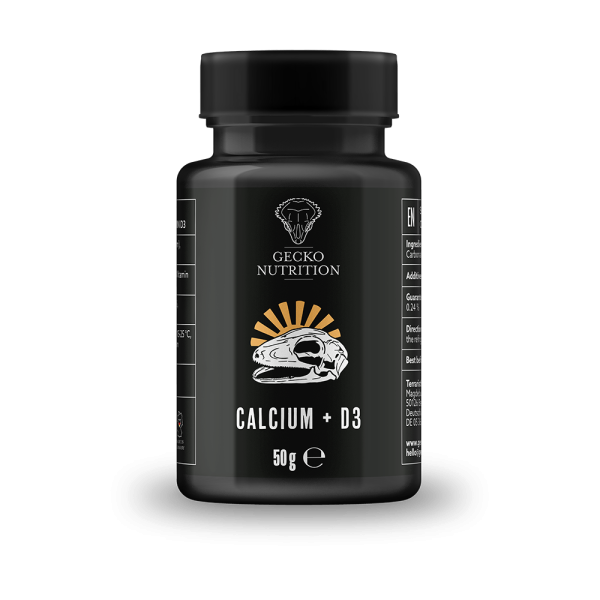 Gecko Nutrition - Calcium + D3 50g