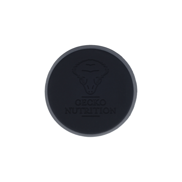 Gecko nutrition - sort - silicone skål - Medium